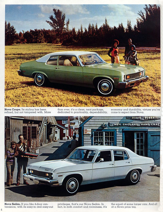 1973 Chevrolet Nova Brochure Page 7